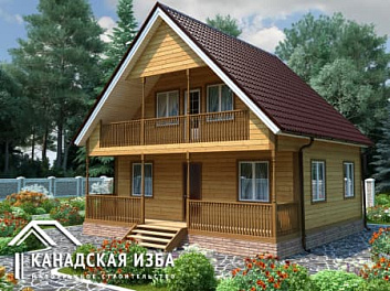 Дом Валдай 7.5 на 8