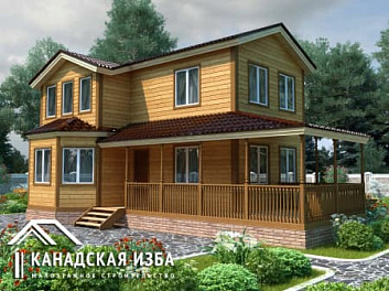 Дом Усадьба 7 на 12