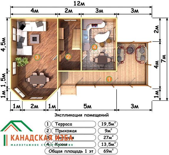  Усадьба планировка